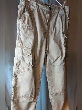 5.11 Tactical Men's Cotton Canvas Pants Tan/Khaki 36×30
